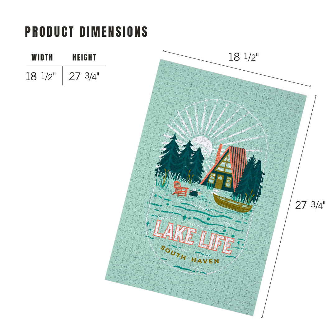 South Haven, Lake Life Series, Lake life,, 1000 Piece Jigsaw Puzzle