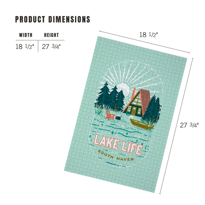 South Haven, Lake Life Series, Lake life,, 1000 Piece Jigsaw Puzzle