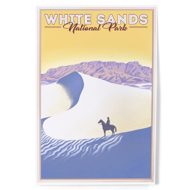 White Sands National Park, Litho, Art & Giclee Prints