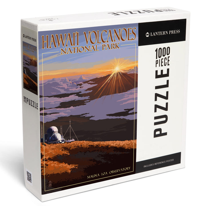 Hawaii Volcanoes National Park, Mauna Loa Observatory at Sunrise, Jigsaw Puzzle