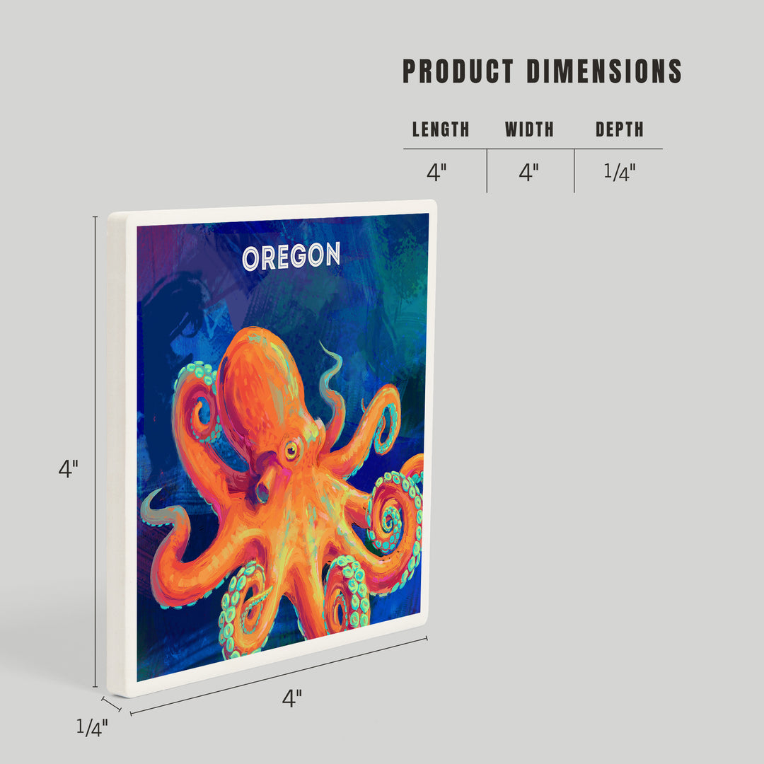Oregon, Vivid, Octopus, Coasters