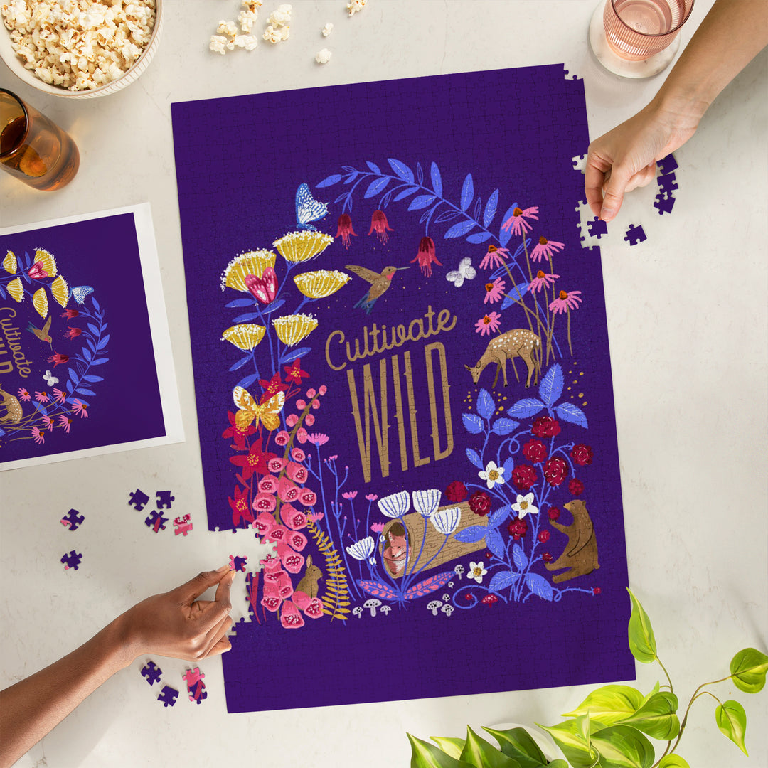 Cultivate Wild, Floral, 1000 Piece Jigsaw Puzzle