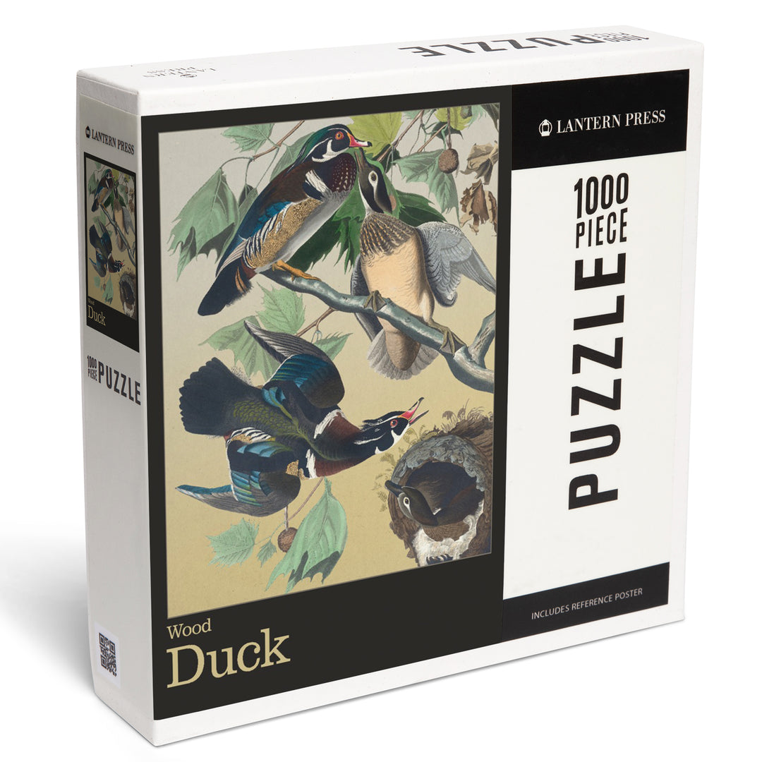 Audubon Birds of North America, Wood Duck, 1000 Piece Jigsaw Puzzle