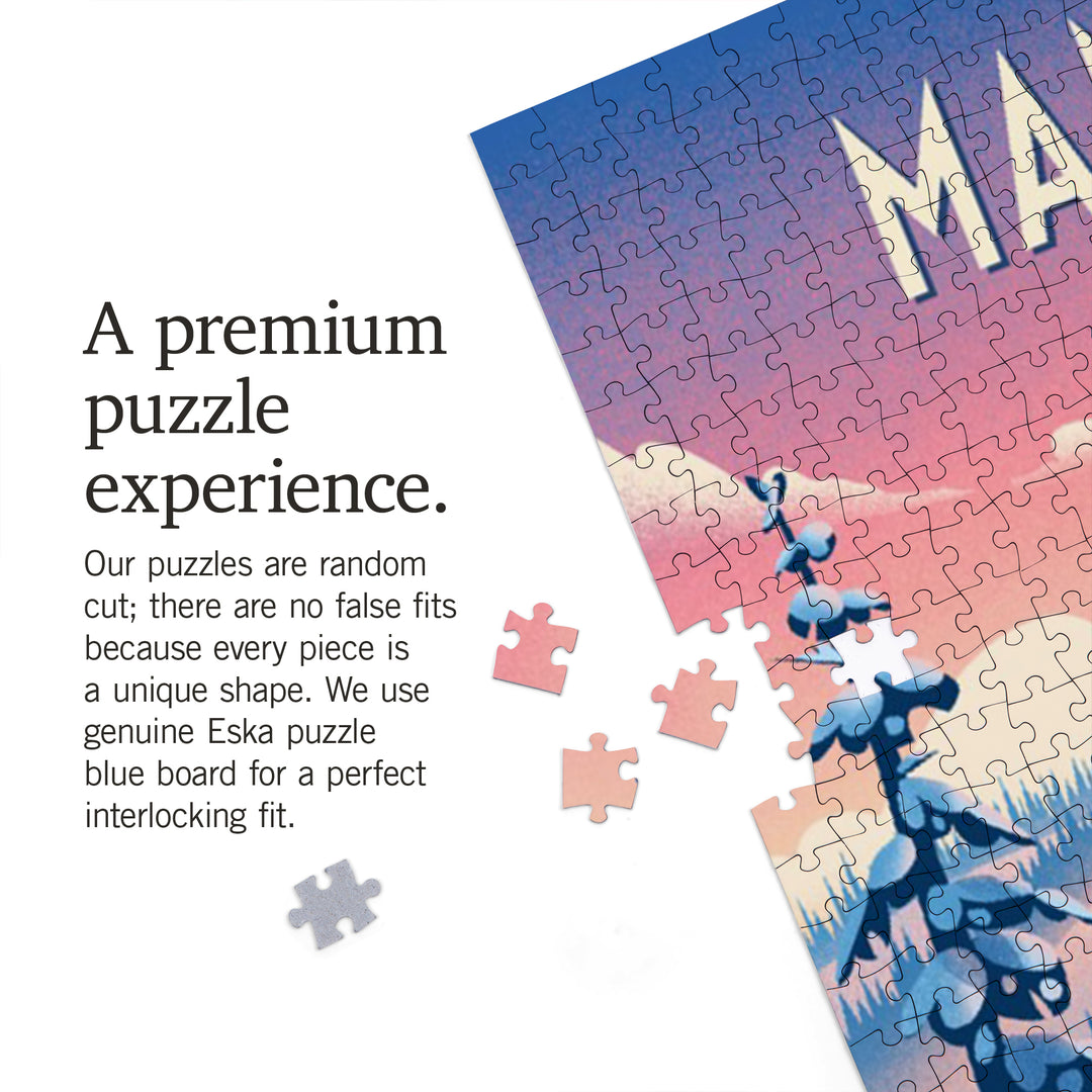 Manitoba, Shred the Gnar, Snowboarding, Jigsaw Puzzle