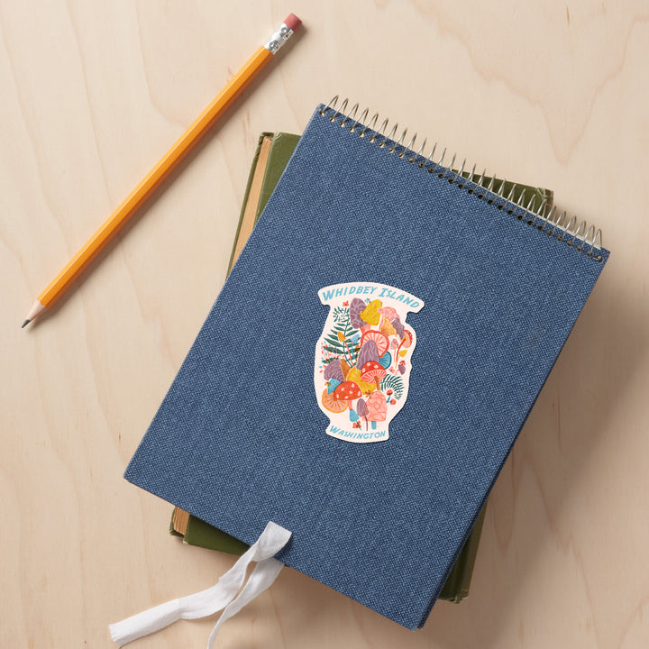 Whidbey Island, Washington, Earthy Dreamer, Vinyl Sticker