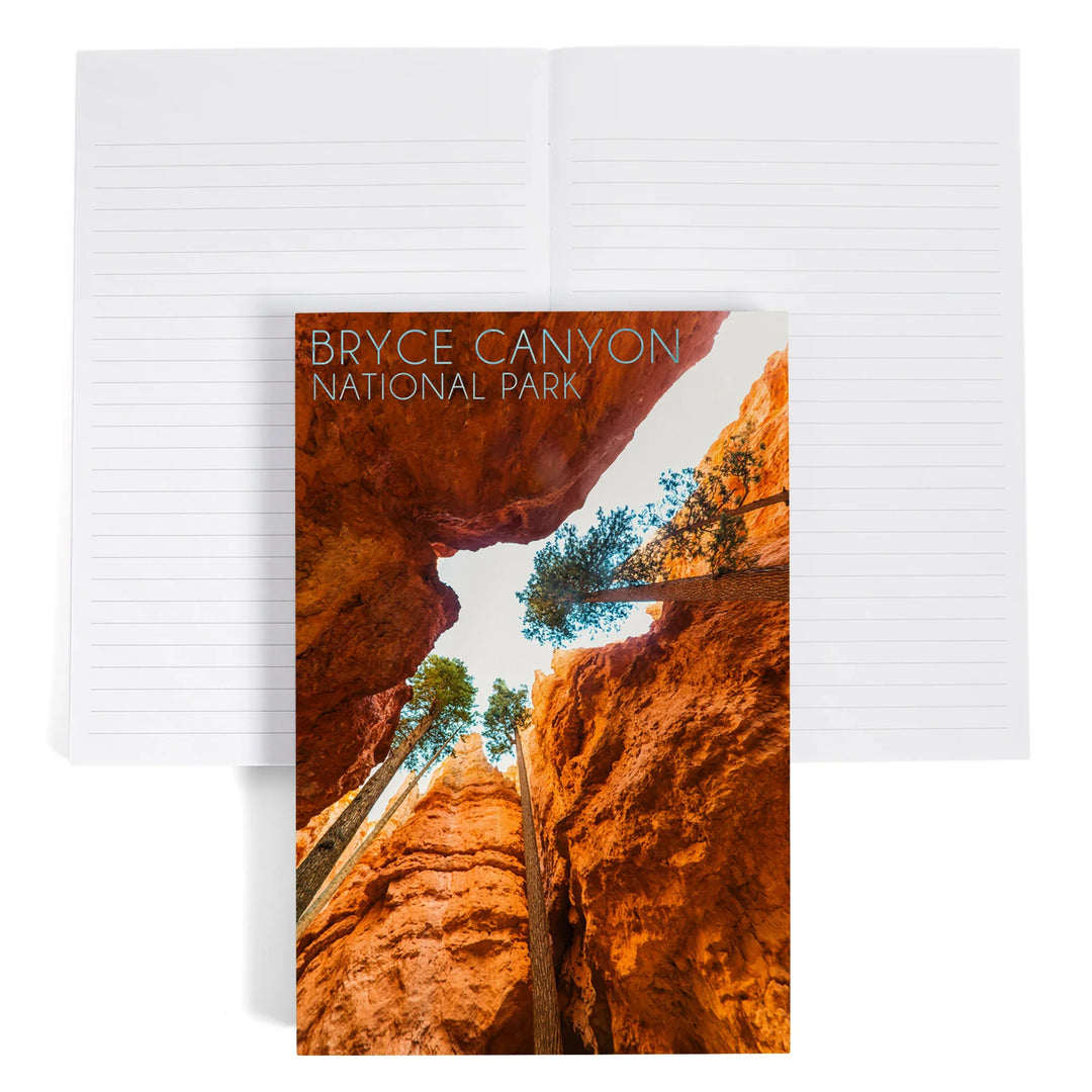Lined 6x9 Journal, Bryce Canyon National Park, Utah, Navajo Loop Trail, Lay Flat, 193 Pages, FSC paper