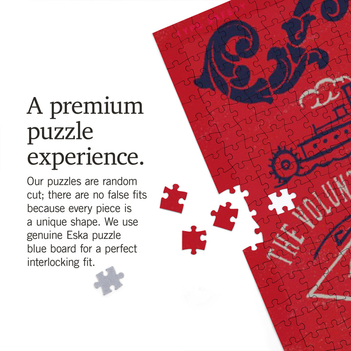 Tennessee, Illustrated State Flag, State Series, 1000 Piece Jigsaw Puzzle