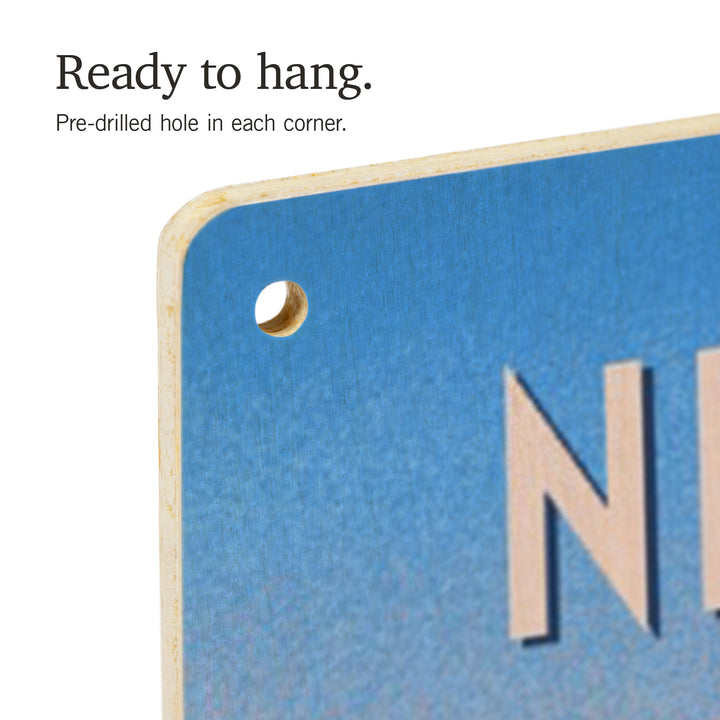 New Brunswick, Prepare for Takeoff, Skis in Snowbank, Wood Signs and Postcards