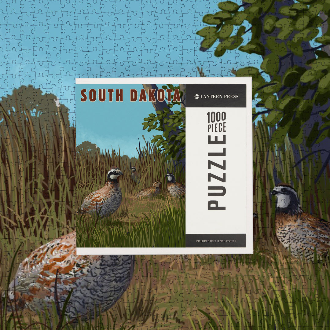 South Dakota, Pheasants, Jigsaw Puzzle
