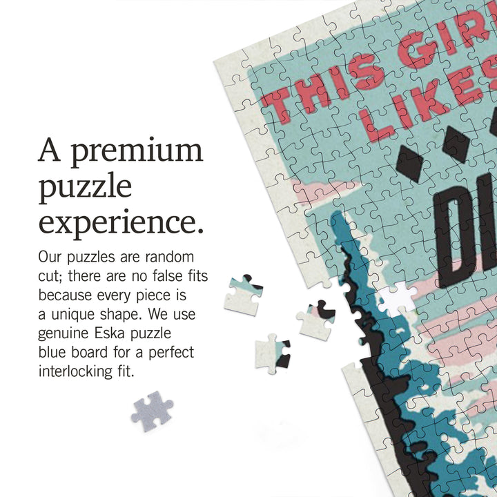 Whitefish, Montana, Ski Black Diamond, 1000 Piece Jigsaw Puzzle