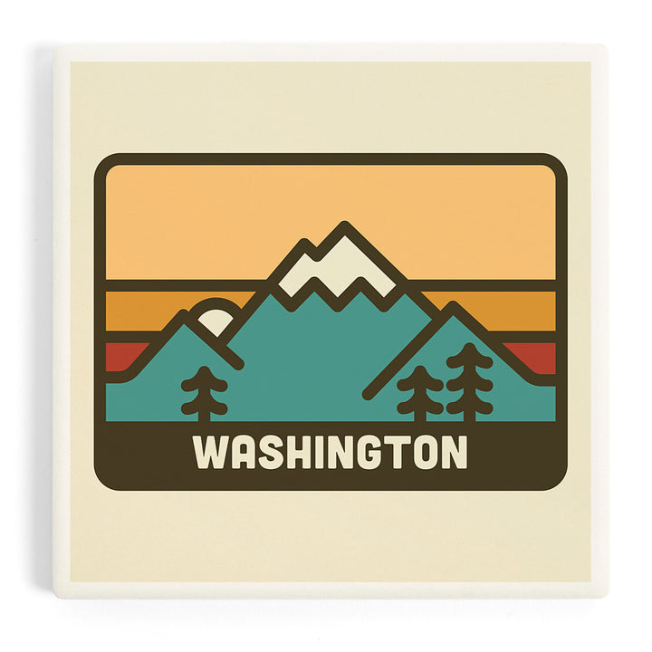 Washington, Simple, Mountain Range, Coasters