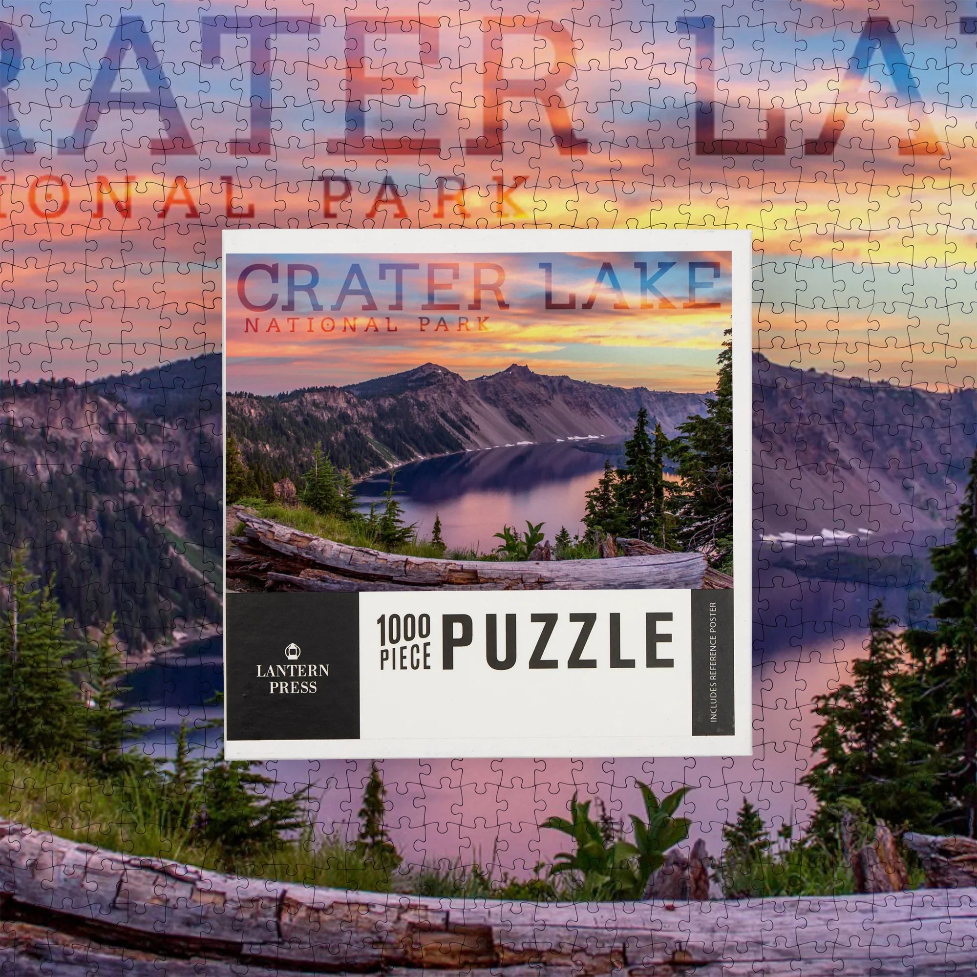 Lake of the Dead 4枚セット Crater Lake National Park, Oregon, Early Morning At Crater Lake