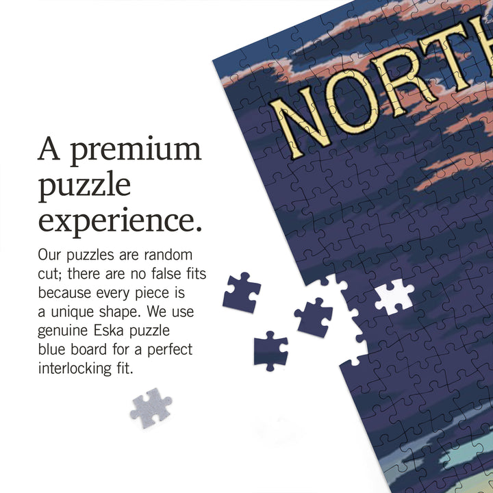 North Dakota, Wheat Fields, Shack and Sunflowers, 1000 Piece Jigsaw Puzzle