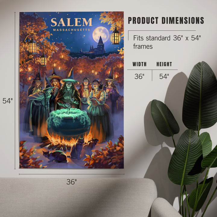 Salem, Massachusetts, Oil Painting, Witch's, Art & Giclee Prints