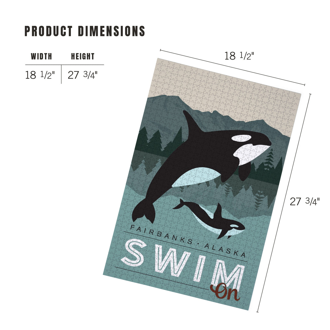 Alaska, Simply Outdoors, Swim On, Orca and Calf