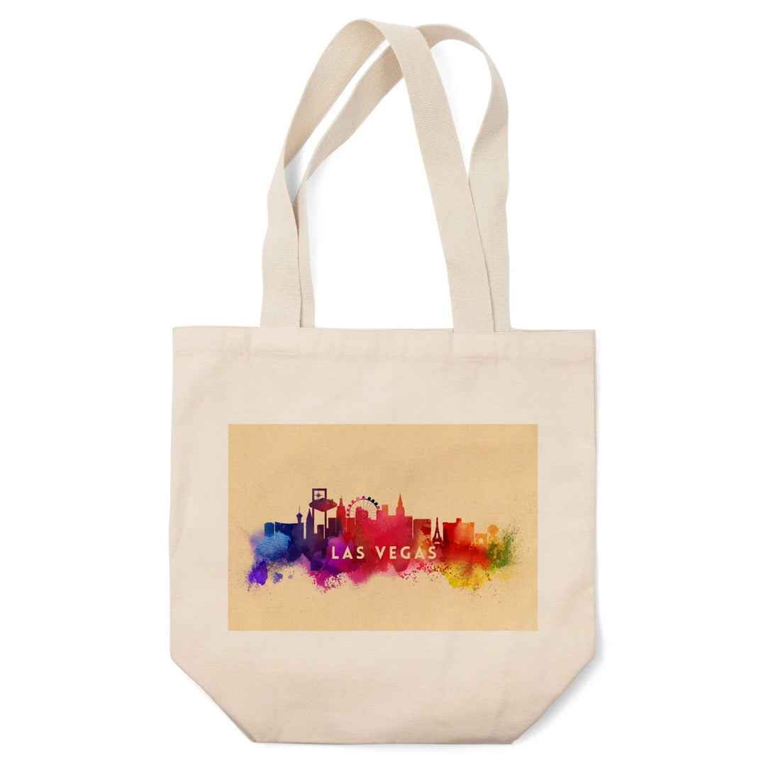 Las Vegas, Nevada, Skyline Abstract, Tote Bag