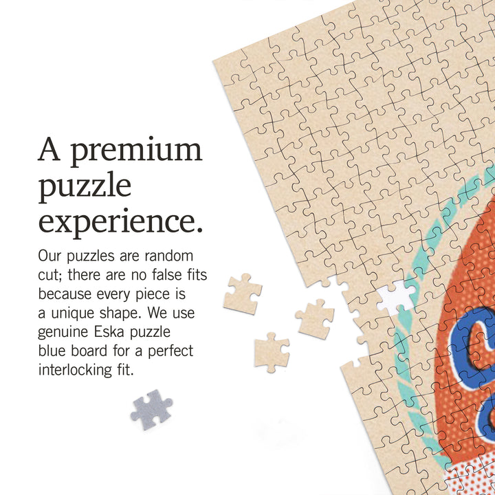 Cape Cod, Massachusetts, Dockside Series, Sailing Away, 1000 Piece Jigsaw Puzzle