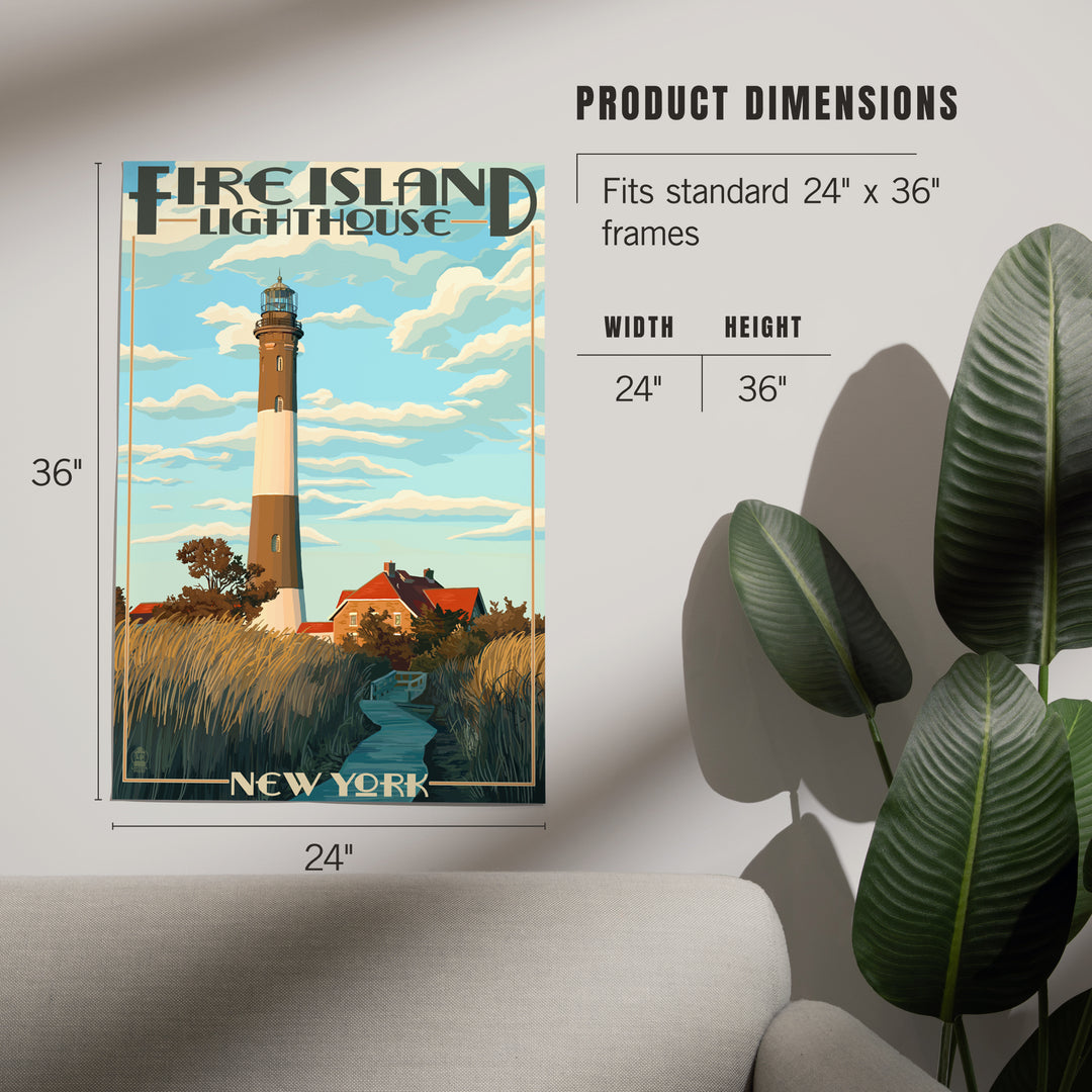 Captree Island, New York, Fire Island Lighthouses, Art & Giclee Prints