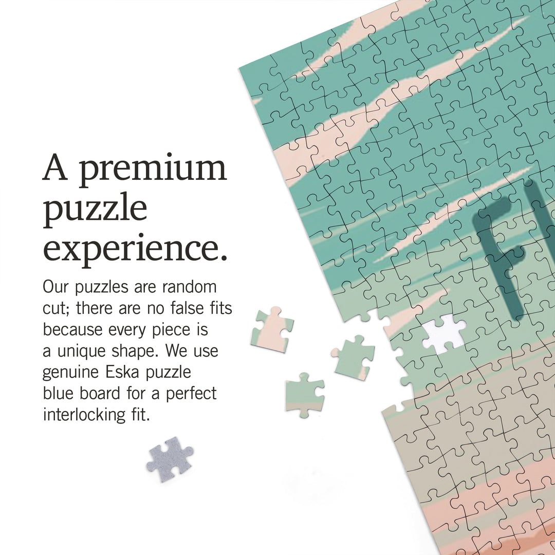 Florida, Bottle This Moment, Beach Chairs, 1000 Piece Jigsaw Puzzle