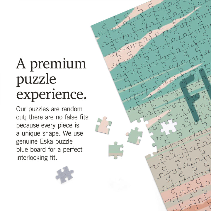 Florida, Bottle This Moment, Beach Chairs, 1000 Piece Jigsaw Puzzle