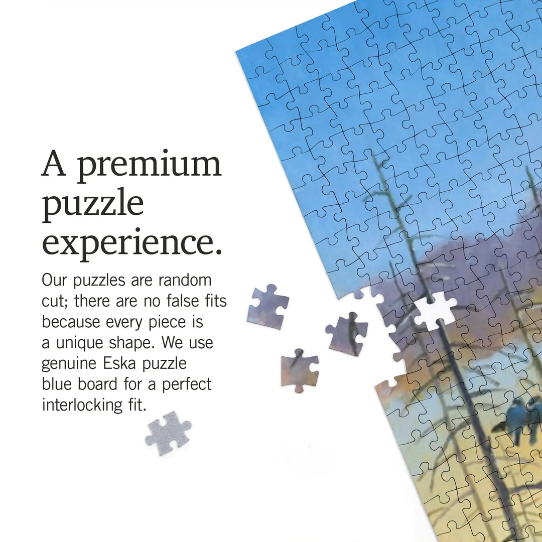 Smokey Bear, Among the Homeless, Help Prevent Destructive Forest Fires, Jigsaw Puzzle