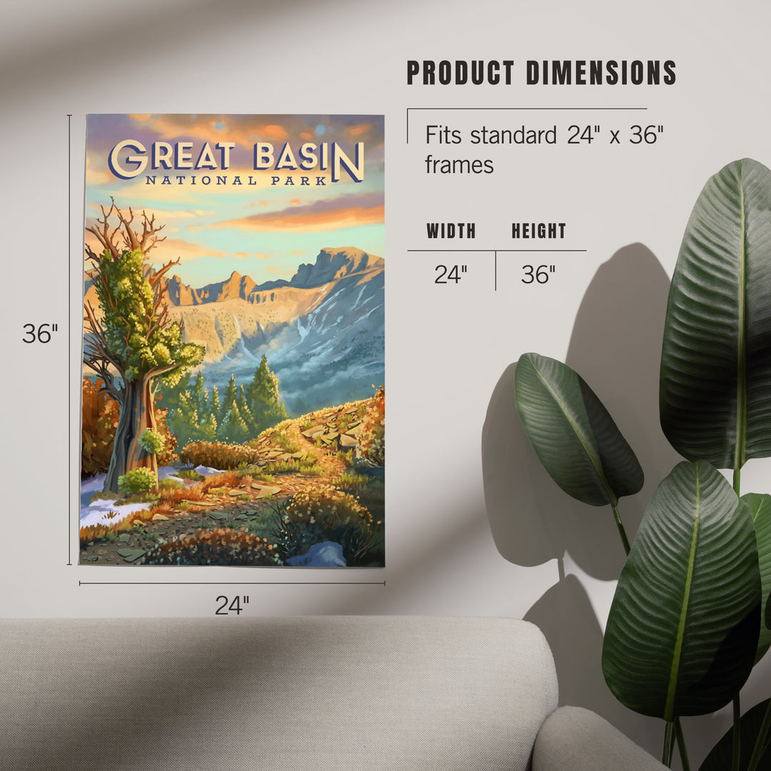 Great Basin National Park, Nevada, Oil Painting, Art & Giclee Prints