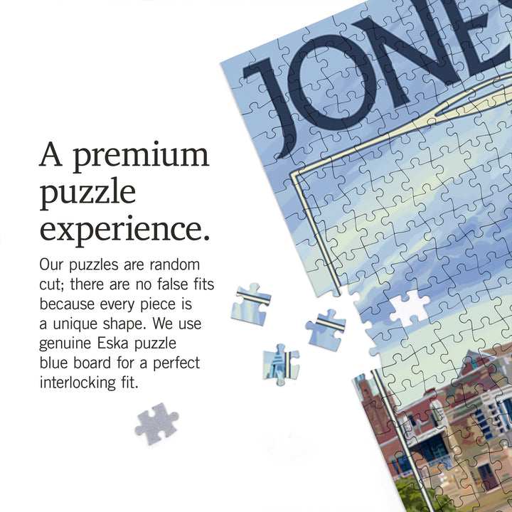 Jones Beach Scene, New York, Jigsaw Puzzle