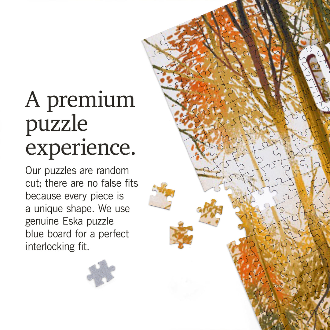 Oregon, Walk in the Woods, Day Hike, 1000 Piece Jigsaw Puzzle