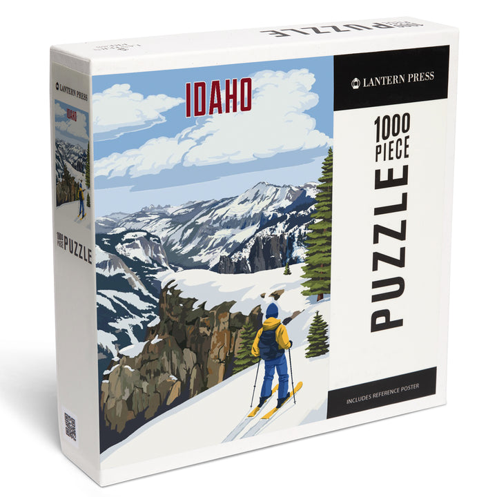 Idaho, Painterly, Enjoy The View, 1000 Piece Jigsaw Puzzle