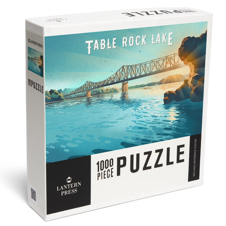 Missouri, Lithograph, Table Rock Lake, Jigsaw Puzzle