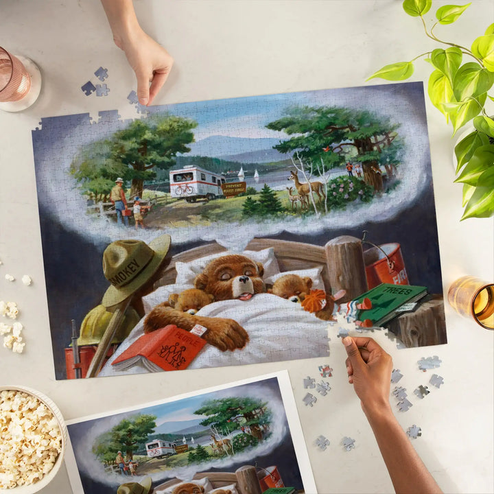 Smokey Bear, Only You can help keep the dream alive, Jigsaw Puzzle