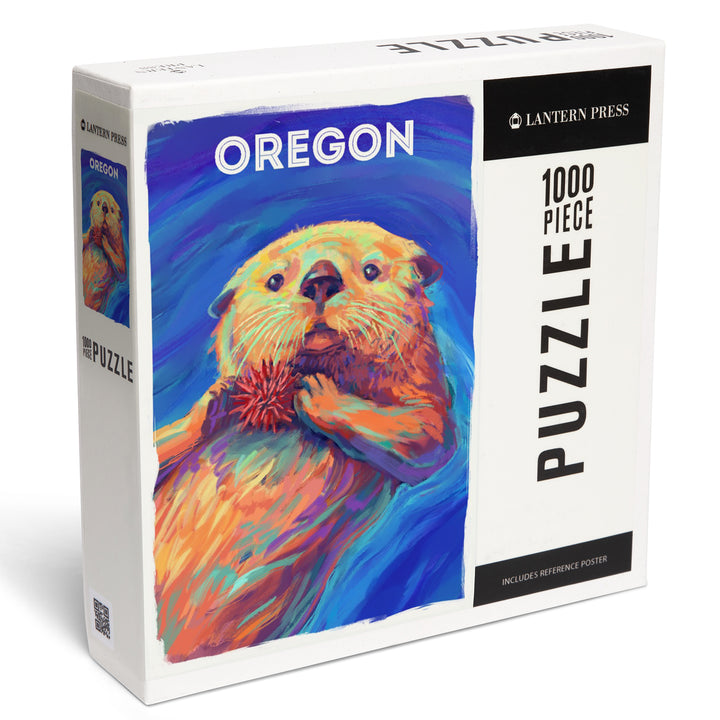 Oregon, Vivid Series, Sea Otter, Jigsaw Puzzle