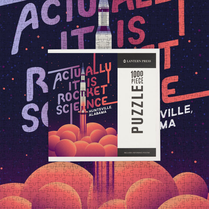 Huntsville, Alabama, Spacethusiasm Collection, Rocket Launch, Actually It Is Rocket Science, Jigsaw Puzzle