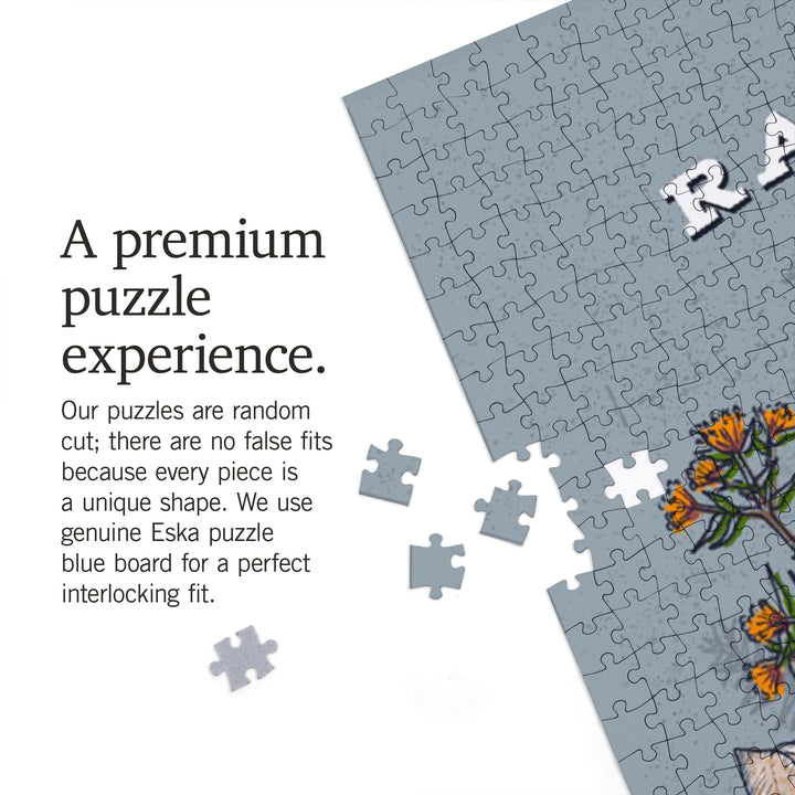 Raleigh, North Carolina, State Treasure Trove, 1000 Piece Jigsaw Puzzle