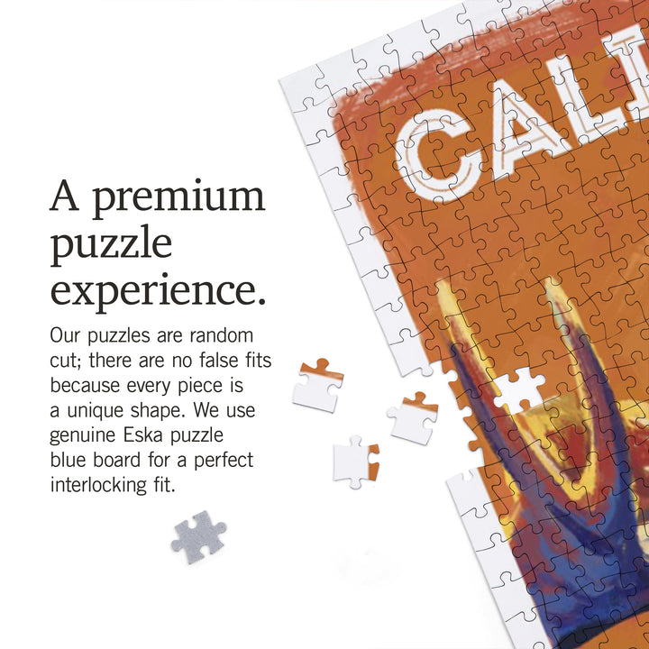 California, Vivid, Moose, 1000 Piece Jigsaw Puzzle