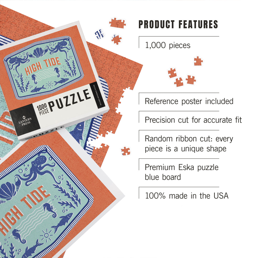 Dockside Series, High Tide, 1000 Piece Jigsaw Puzzle