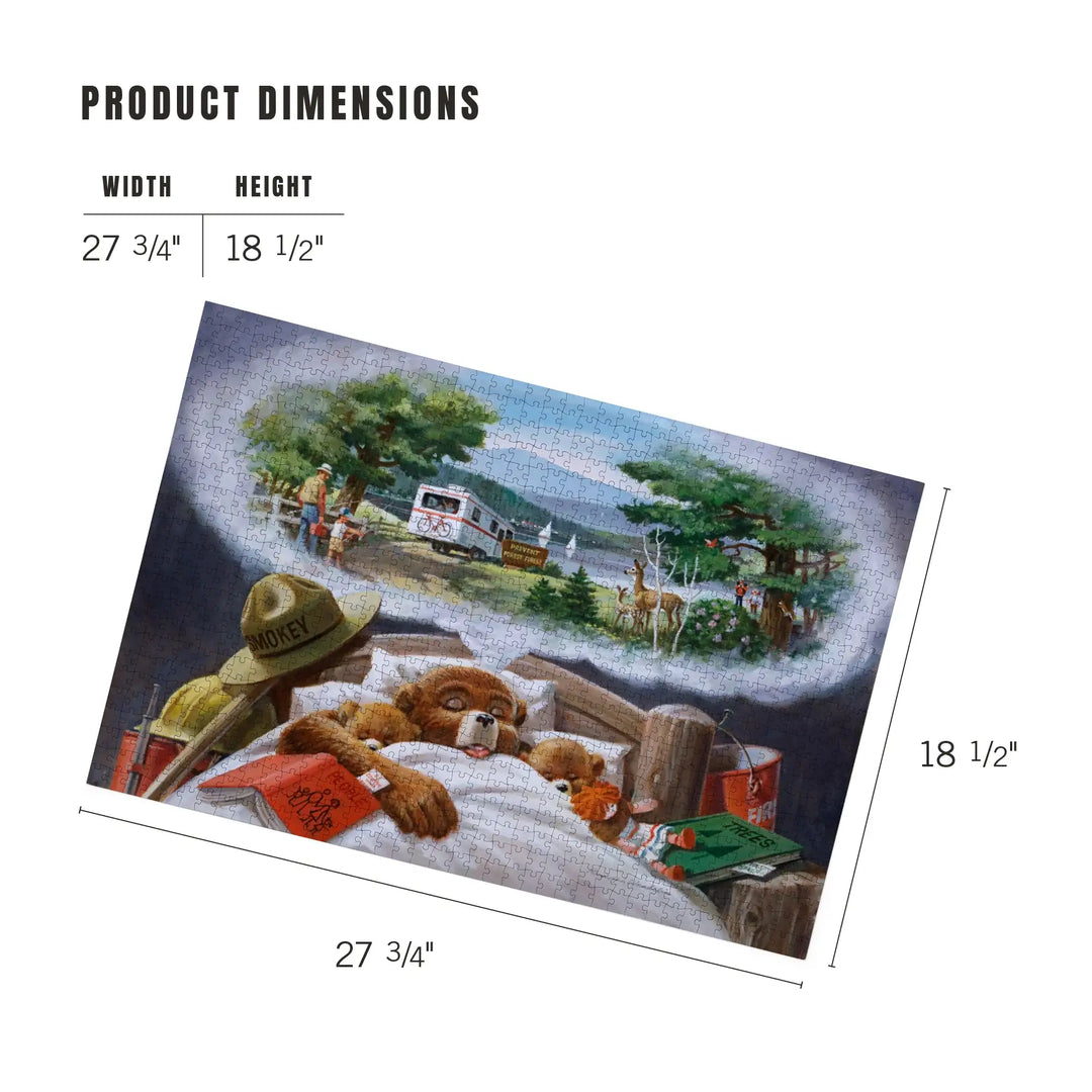 Smokey Bear, Only You can help keep the dream alive, Jigsaw Puzzle