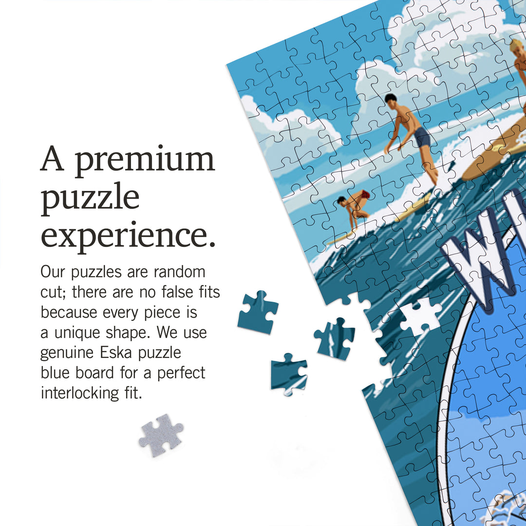 Wildwood, New Jersey, Montage, 1000 Piece Jigsaw Puzzle