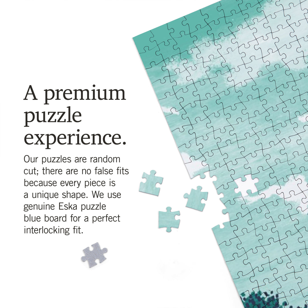 Graphic Pastel, Capybara, 1000 Piece Jigsaw Puzzle