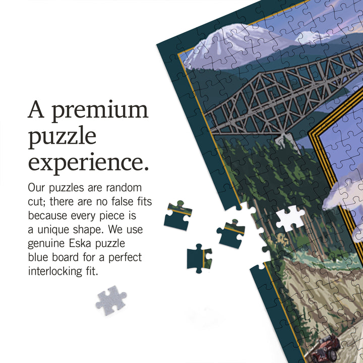 Columbia River Gorge Views, Jigsaw Puzzle