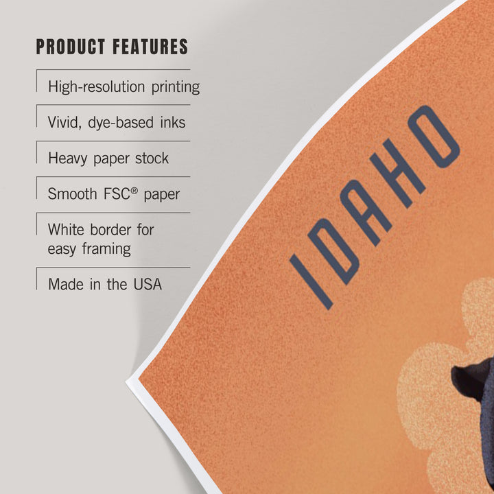 Idaho, Black Bear, Litho, Art & Giclee Prints
