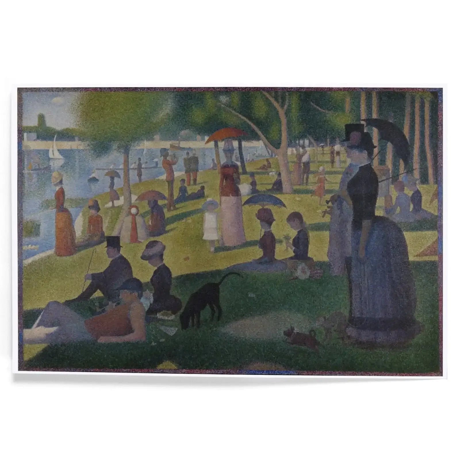 A Sunday Afternoon (Artist: Georges-Pierre Seurat) c. 1884