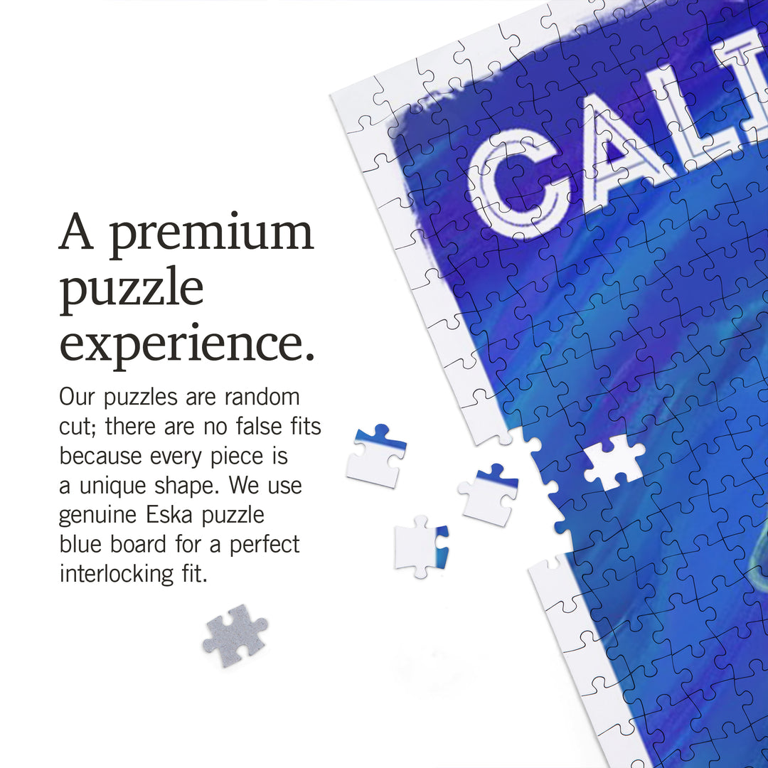 California, Vivid, Sea Otter, 1000 Piece Jigsaw Puzzle