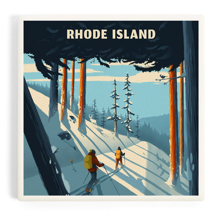 Rhode Island, Better on Foot, Snowshoeing, Coasters