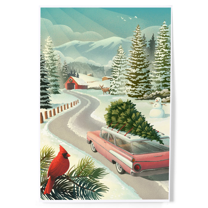 Holiday Tradition, Christmas Tree Farm, Art & Giclee Prints