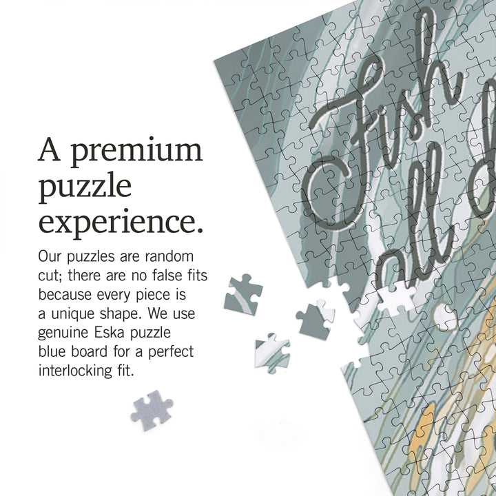 Fish All Day, Trout, 1000 Piece Jigsaw Puzzle