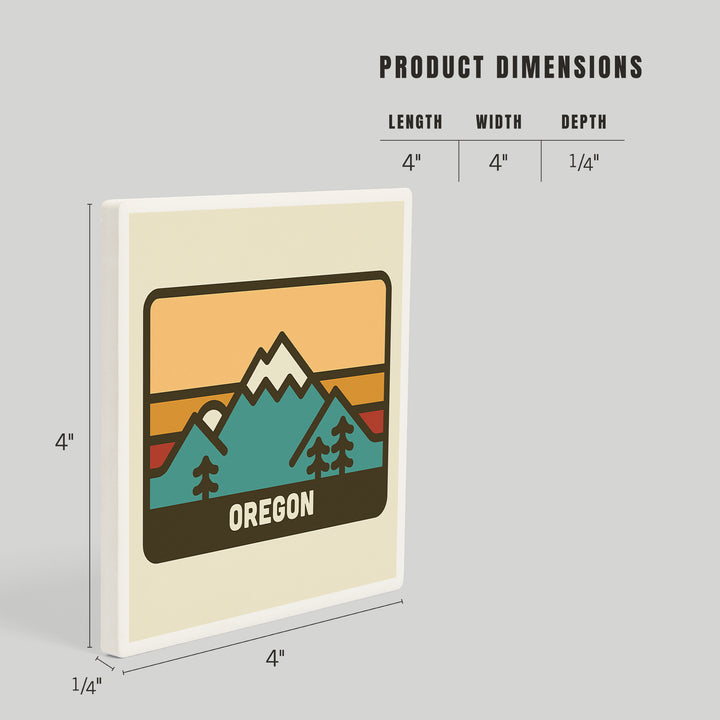 Oregon, Simple, Mountain Range, Coasters