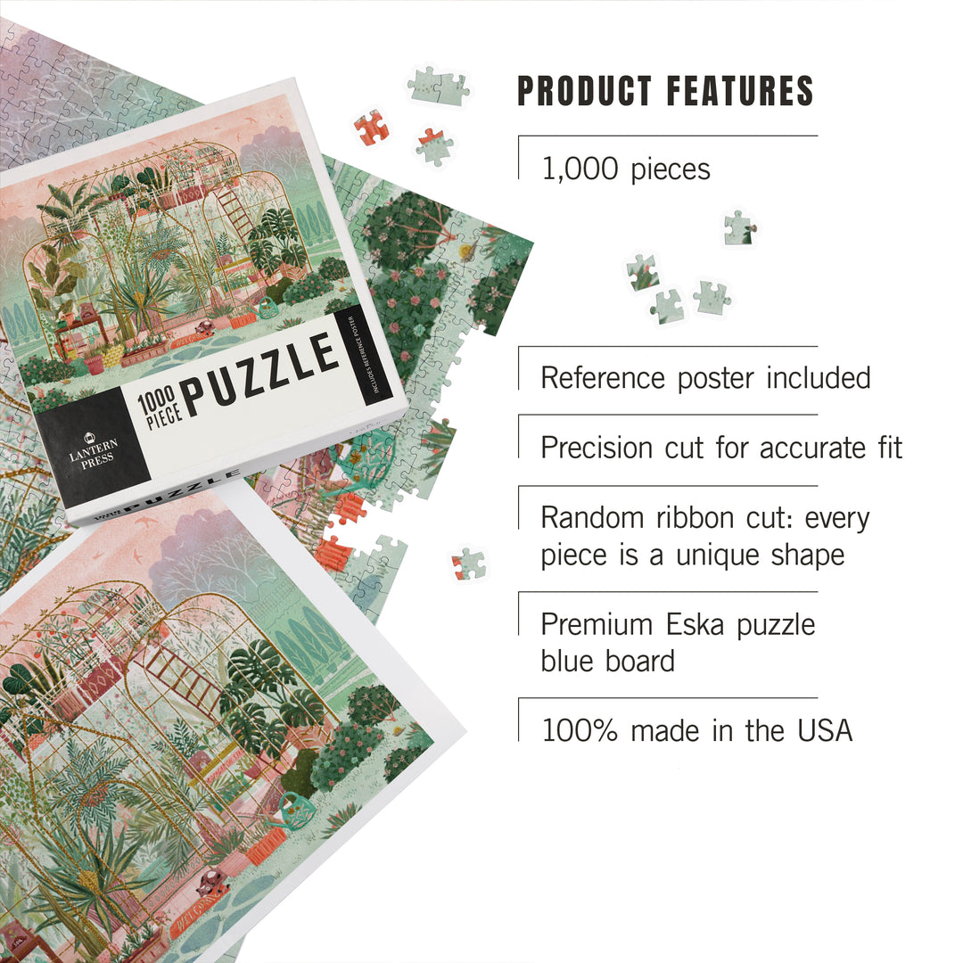 Verdant Greenhouse, Jigsaw Puzzle