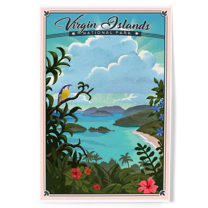 Virgin Islands National Park, Lithograph, Art & Giclee Prints