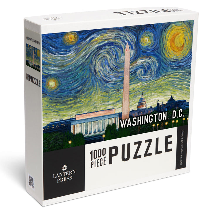 Washington DC, Starry Night City Series, 1000 Piece Jigsaw Puzzle